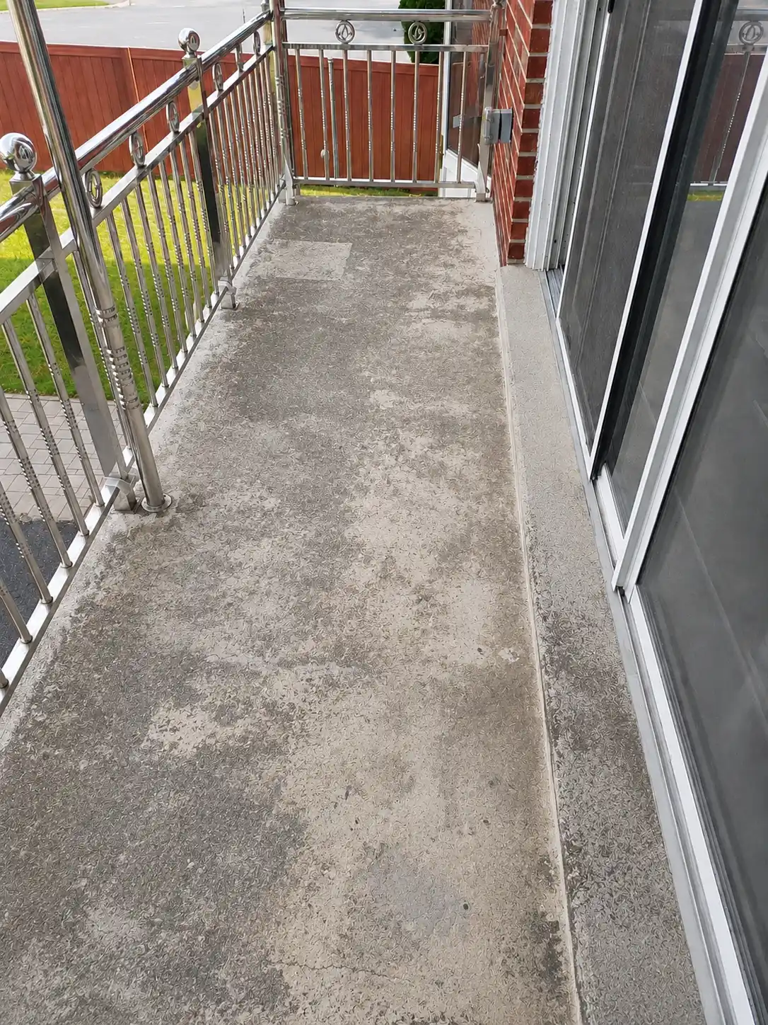Before - Exterior Balcony Resurface
