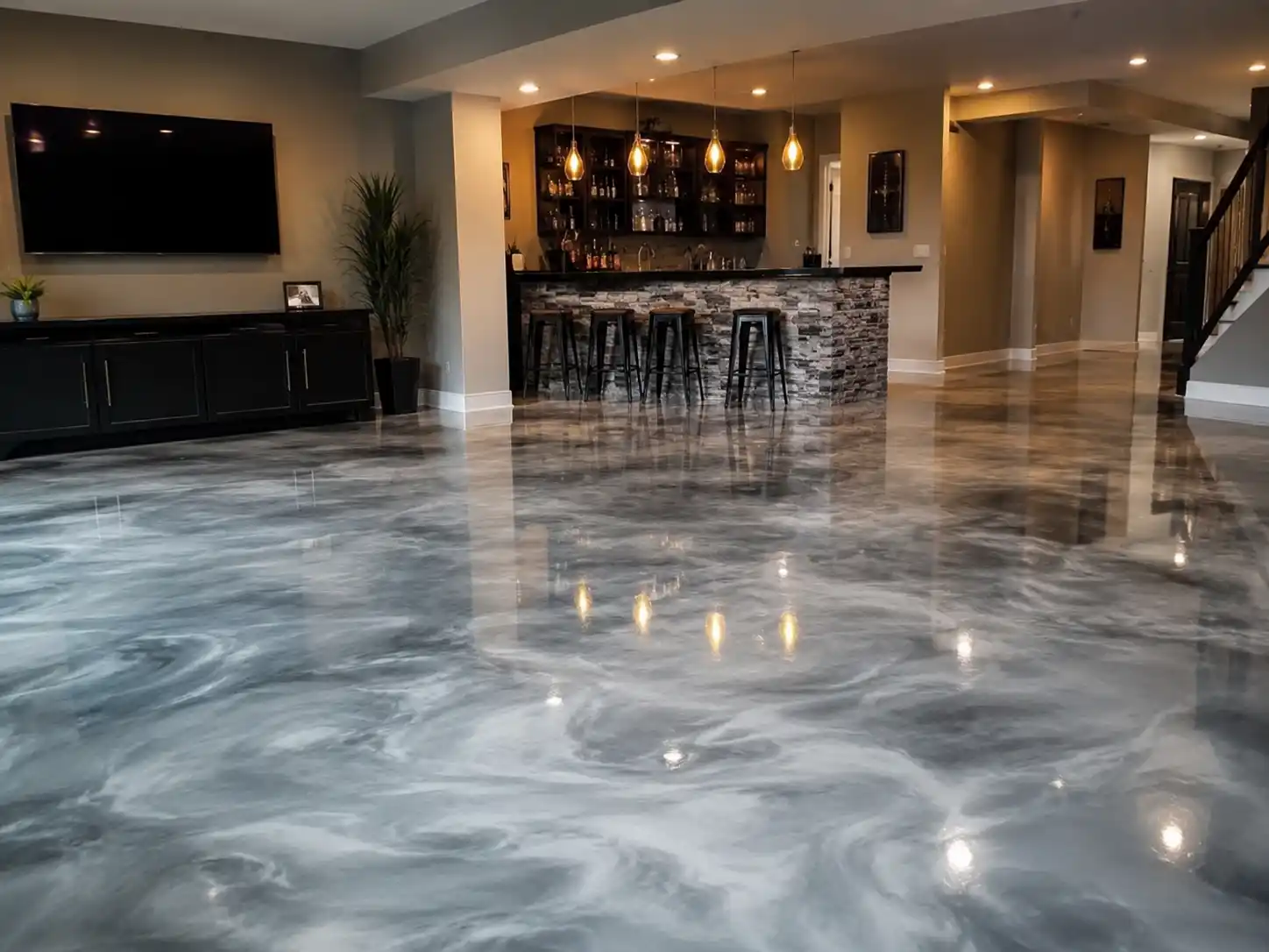 Metallic Epoxy Floors
